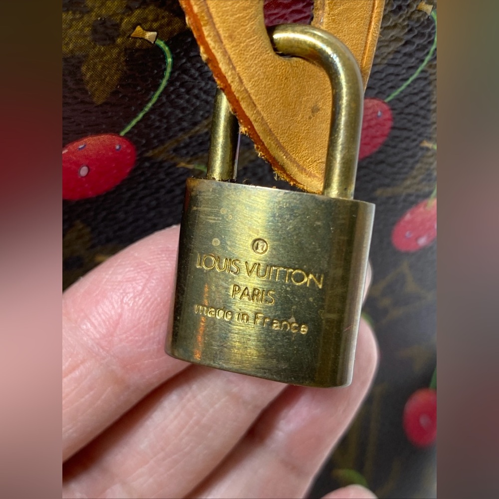 Louis Vuitton LV SPEEDY MONOGRAM CERISE BAG M95009 Cherry Murakami VGC PLS READ! - Picture 5 of 16